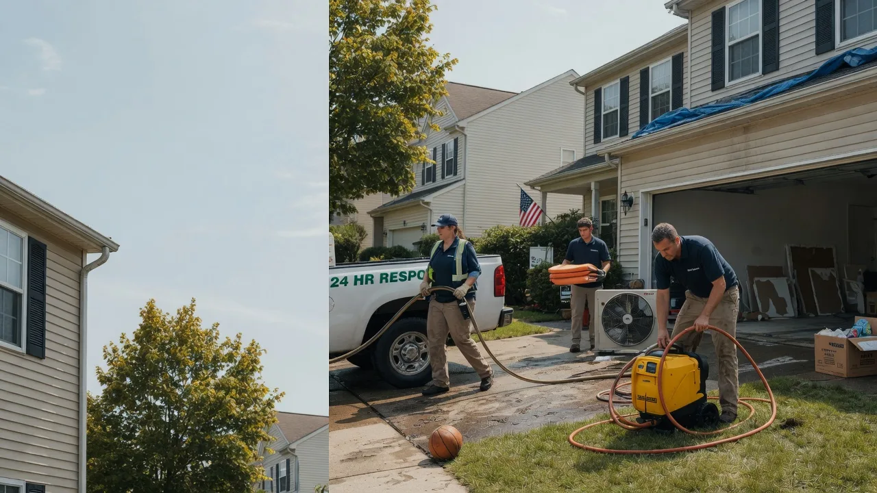 Emergency Water Damage Restoration in Poplar, MT near me